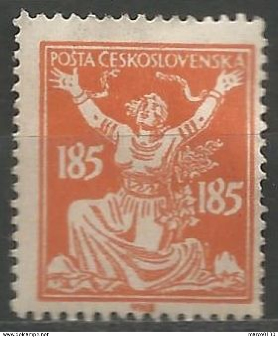 TCHECOSLOVAQUIE N° 174 NEUF Sans Gomme - Unused Stamps