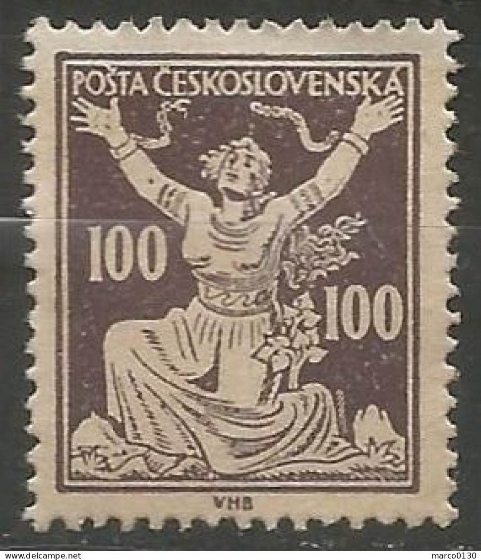 TCHECOSLOVAQUIE N° 172 NEUF Sans Gomme - Unused Stamps