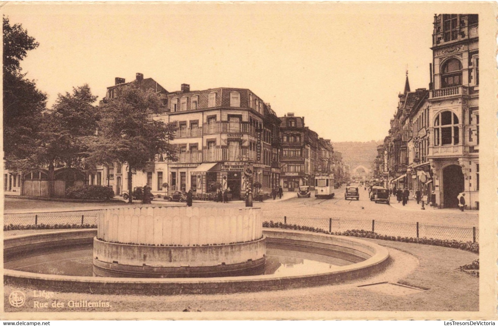 BELGIQUE - Liège - Rue Des Guillemins - Carte Postale Ancienne - Lüttich