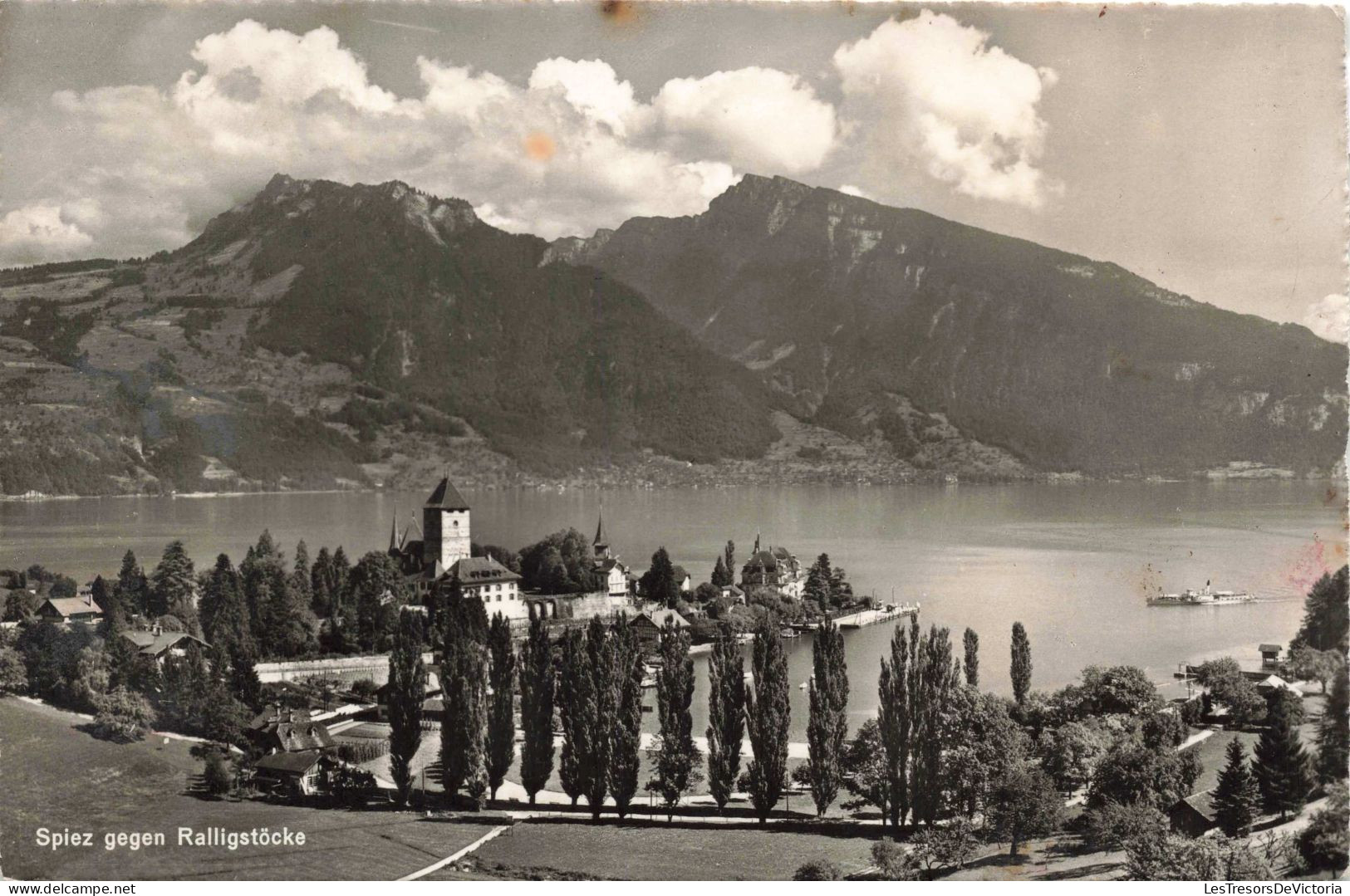 SUISSE - Spiez - Ralligstocke - Carte Postale Ancienne - Spiez