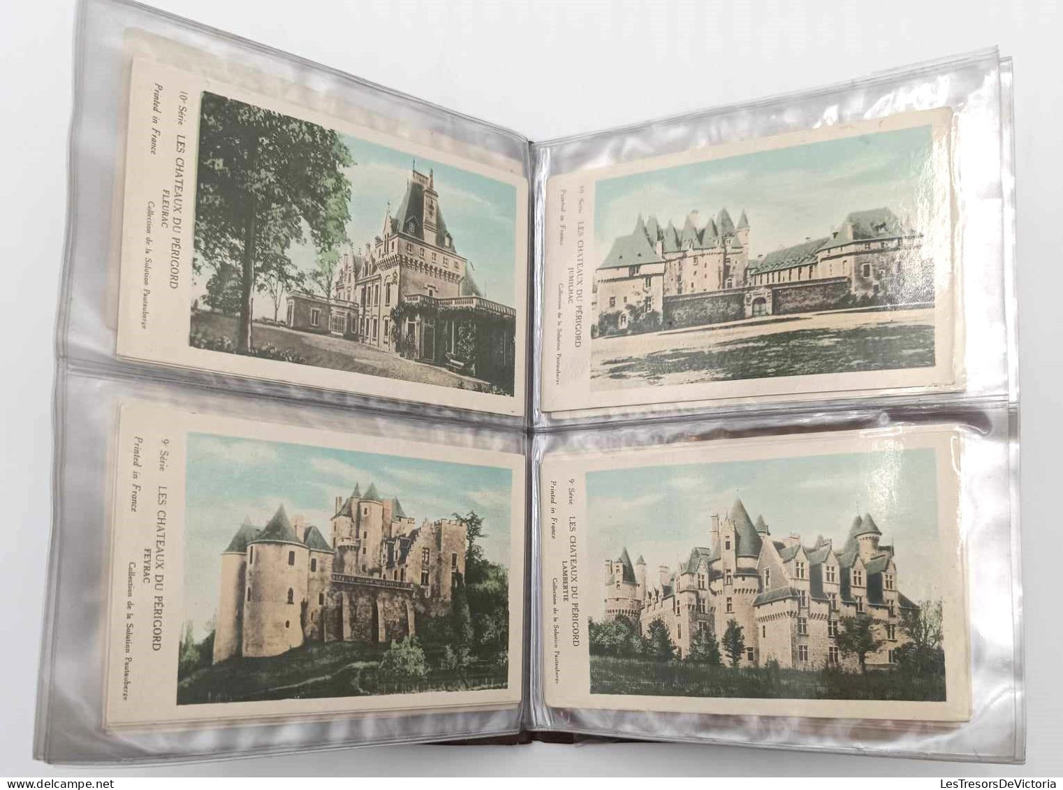 France - Château De France - Album De 107 Fiches Colorisées Sur Les Châteaux Avec Explications Au Dos - Andere & Zonder Classificatie