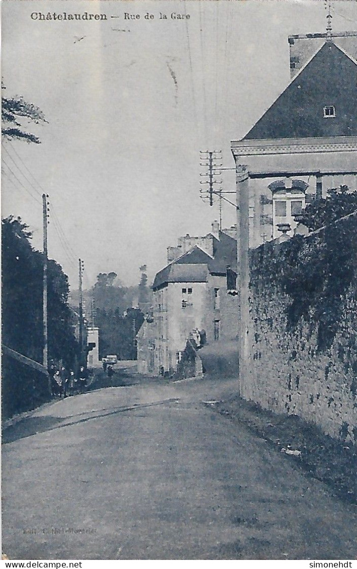 CHATELAUDREN - Rue De La Gare - Châtelaudren