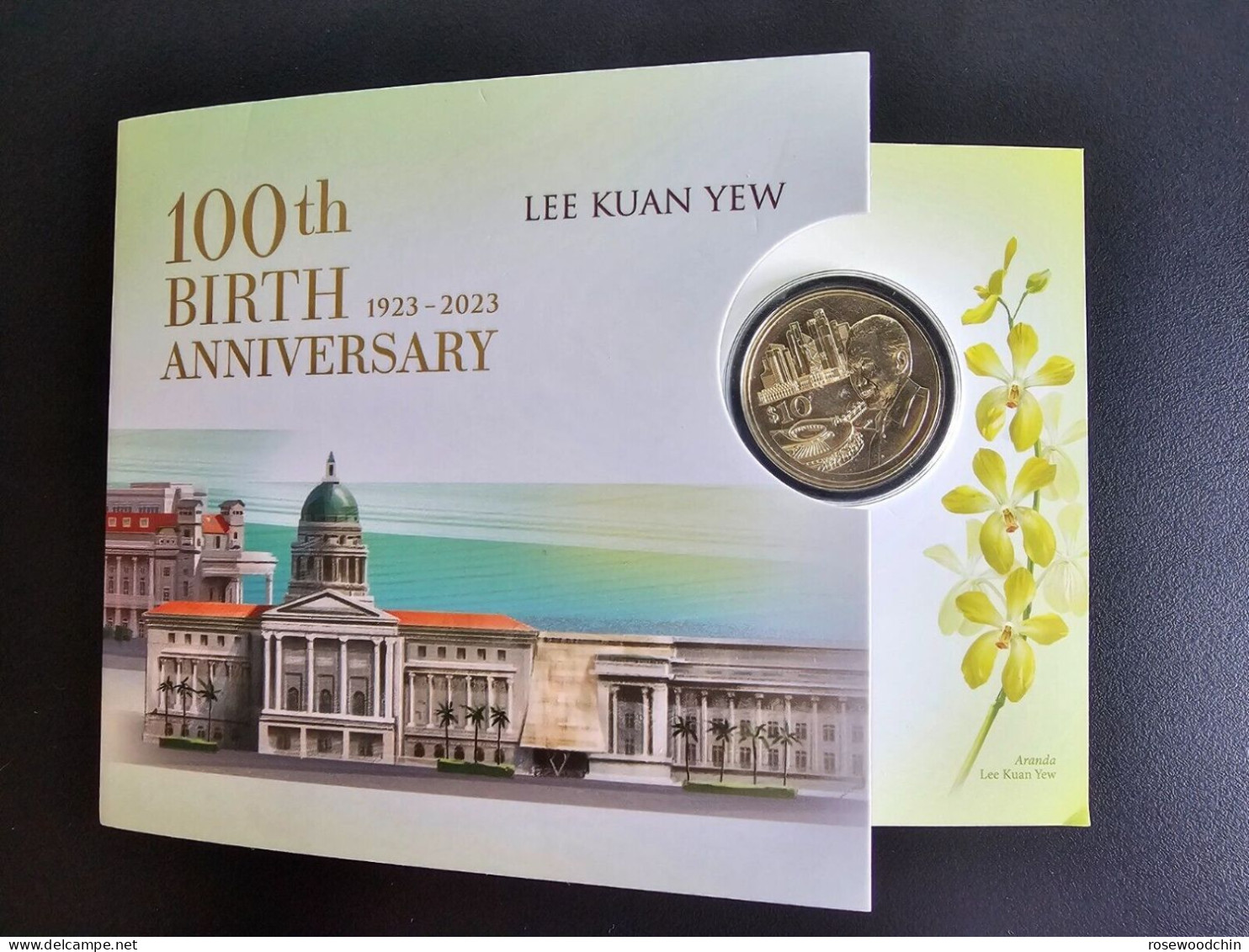 Singapore 2023 $10 Commemorative Coin: 100th Birth Anniversary Lee Kuan Yew (LKY100) - Singapore