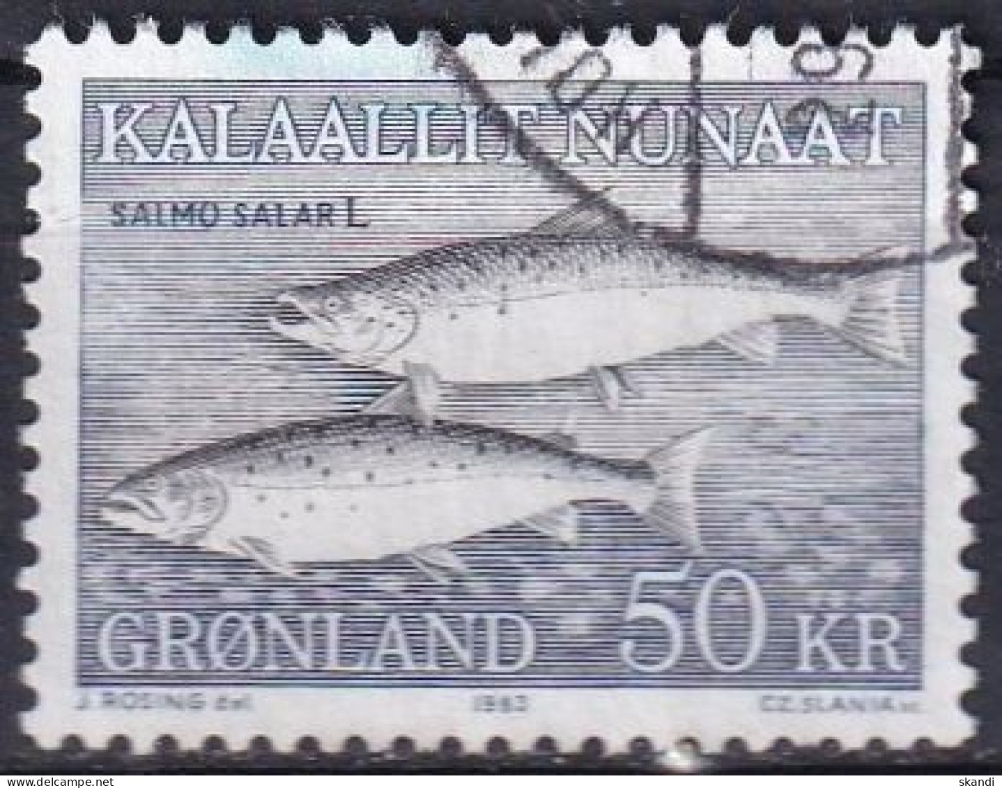 GRÖNLAND 1983 Mi-Nr. 140 O Used - Gebraucht