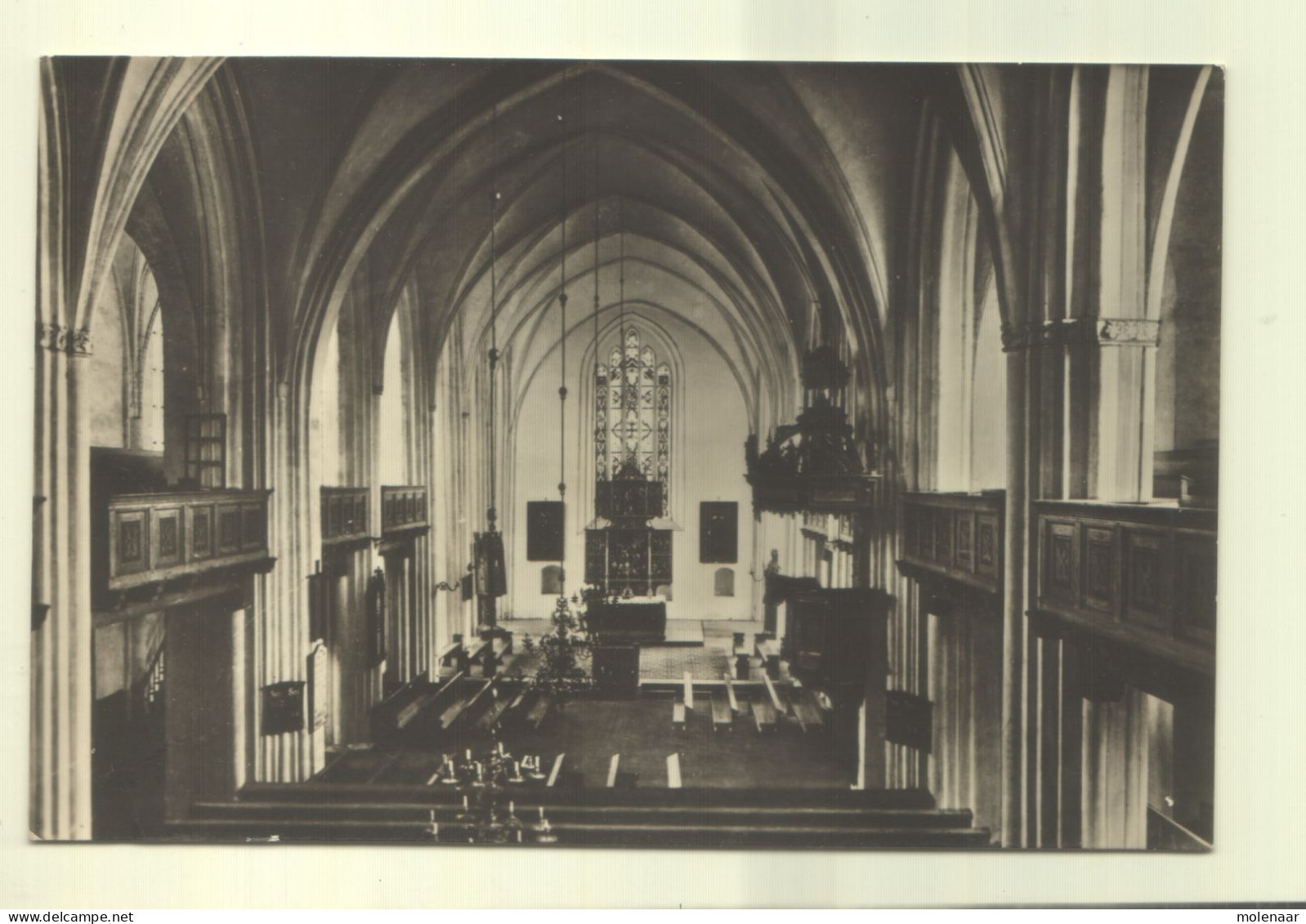 Duitsland > Brandenburg > Wittstock  Postkaart Innern Der Kirche St. Marien  (12840) - Wittstock