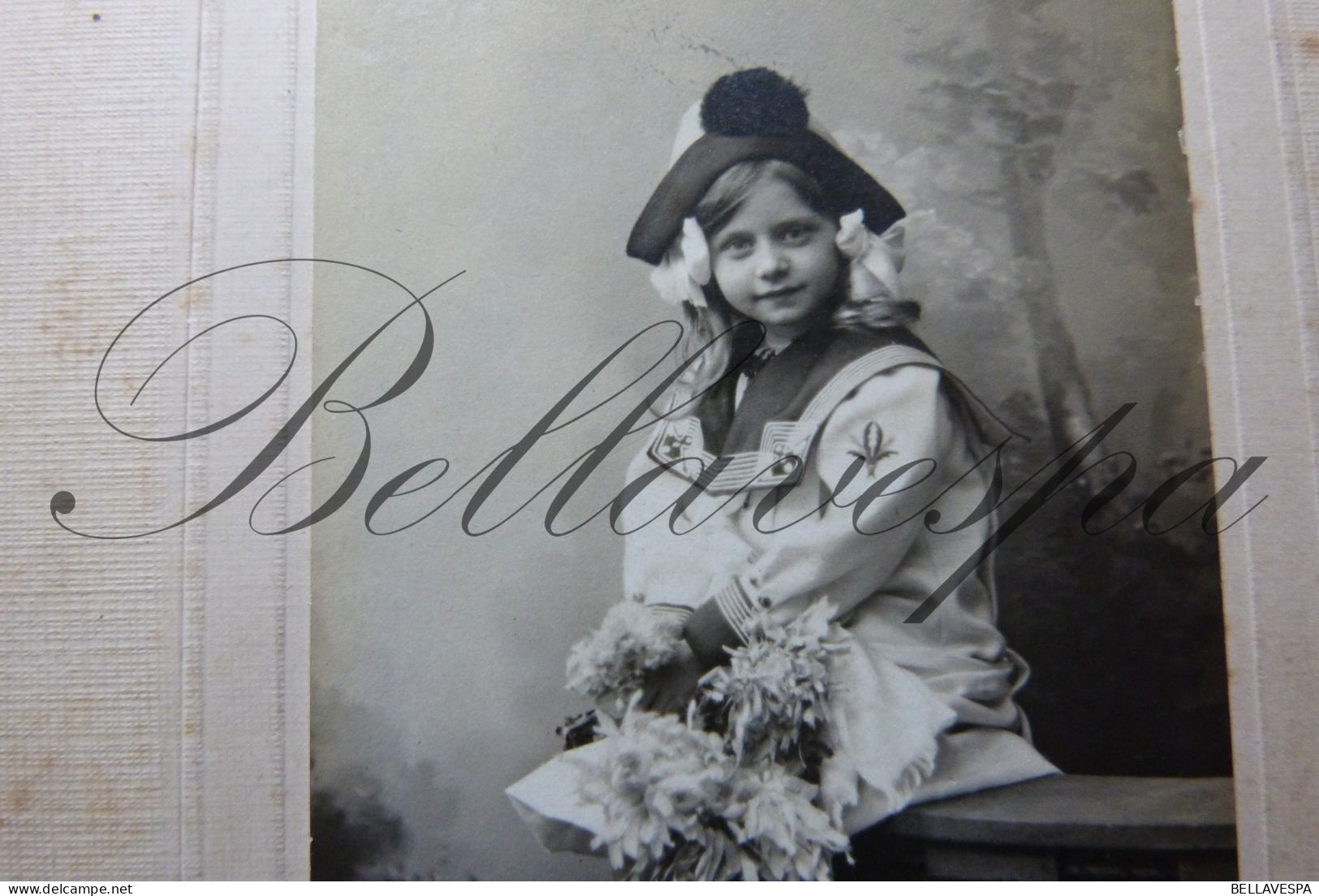 C.D.V. -Photo-Carte De Visite Studio Atelier  Oswald WERDER La Louviere - Ancianas (antes De 1900)