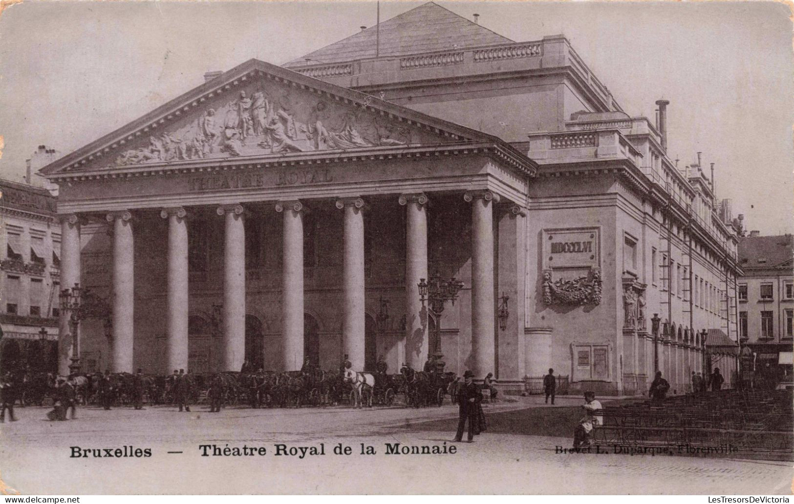 BELGIQUE - Bruxelles - Théâtre Royal De La Monnaie - Carte Postale Ancienne - Monumenti, Edifici