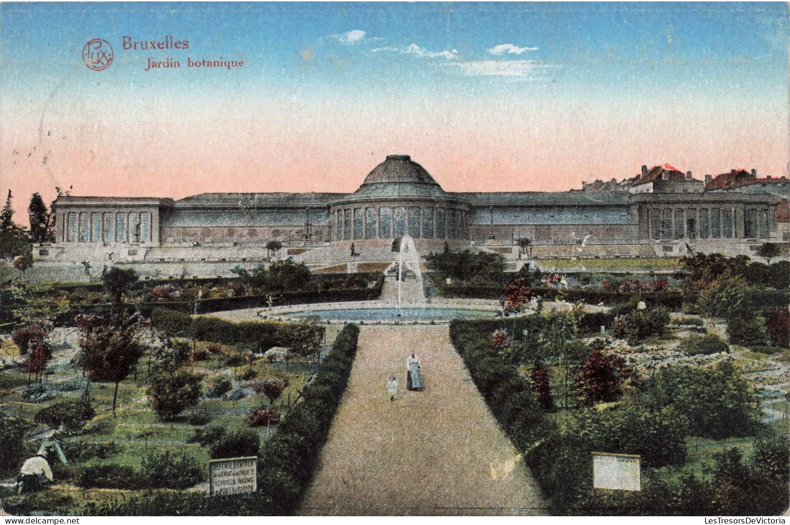 BELGIQUE - Bruxelles - Jardin Botanique - Colorisé - Carte Postale Ancienne - Parks, Gärten