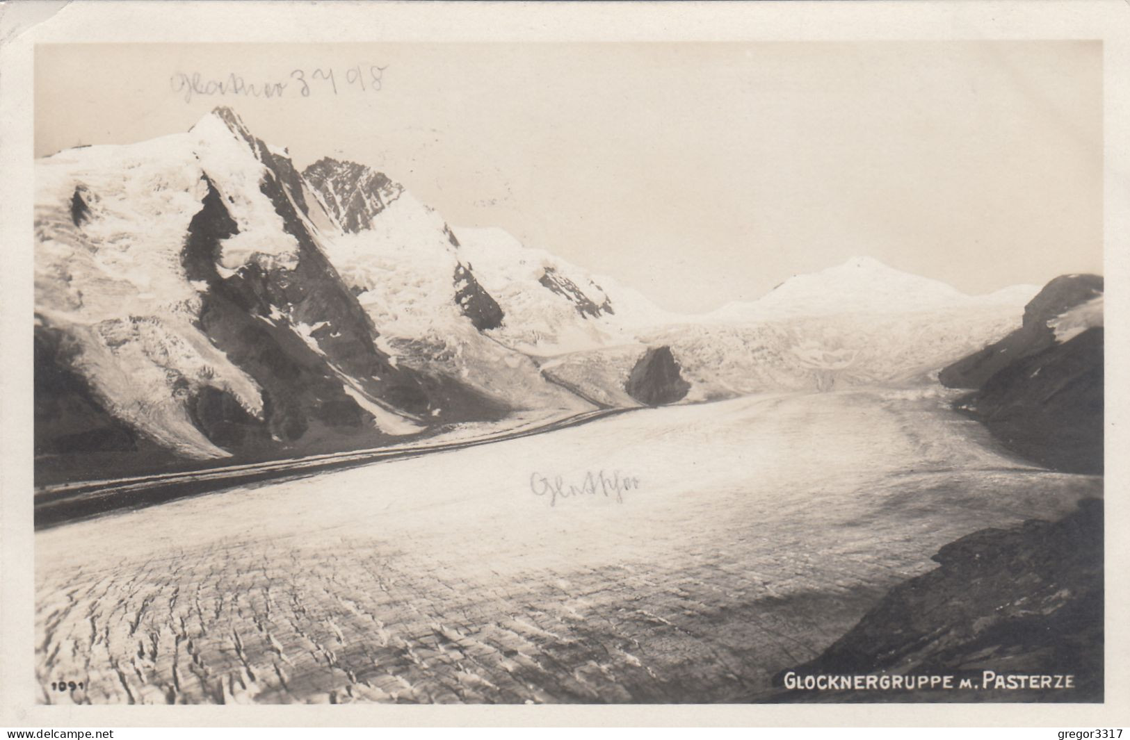 D6004) GROßGLOCKNER Mit Pasterze - ALT ! 1932 - Heiligenblut