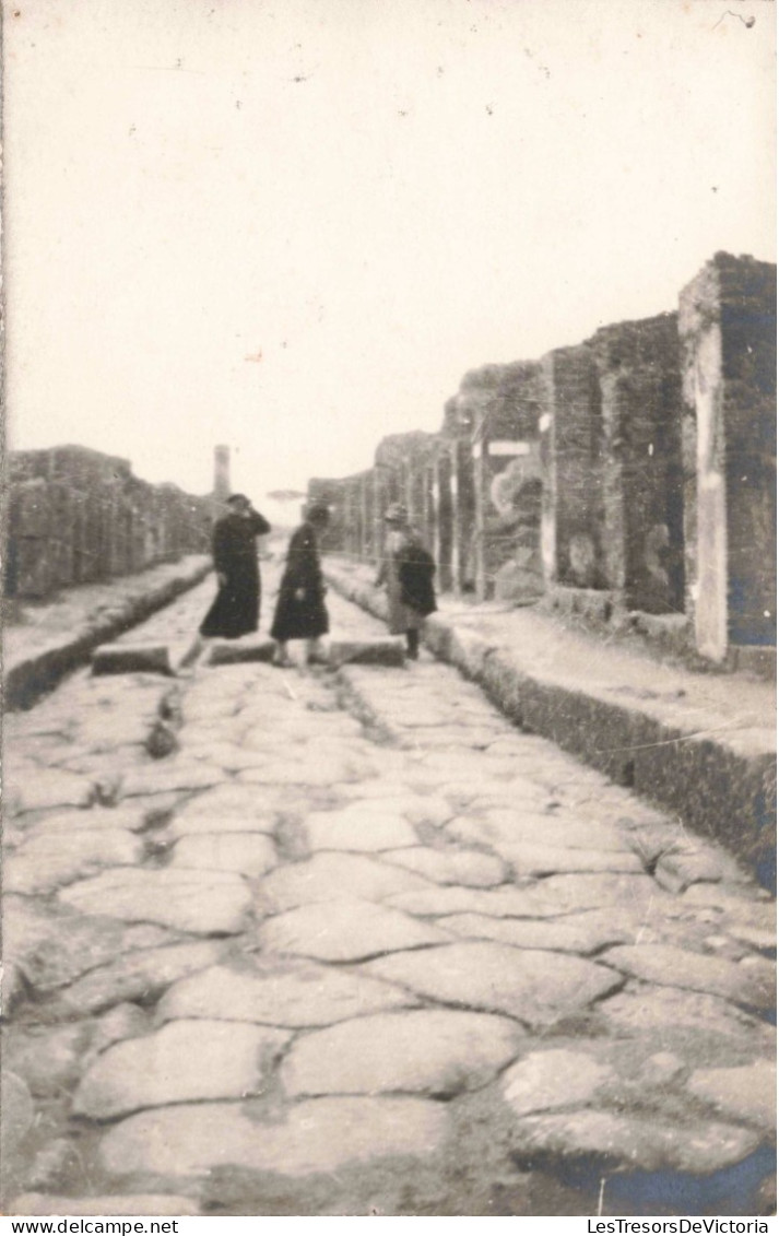 PHOTOGRAPHIE - Ruine D'une Ancienne Ville - Carte Postale Ancienne - Fotografie