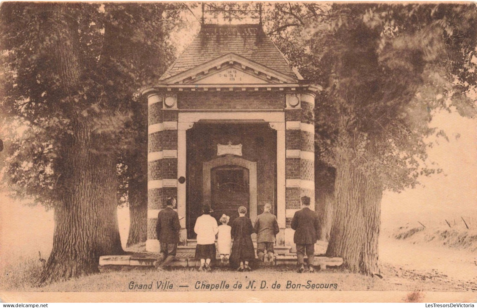 BELGIQUE - Flémalle - Grand Ville - Chapelle De ND De Bon Secours - Carte Postale Ancienne - Flémalle