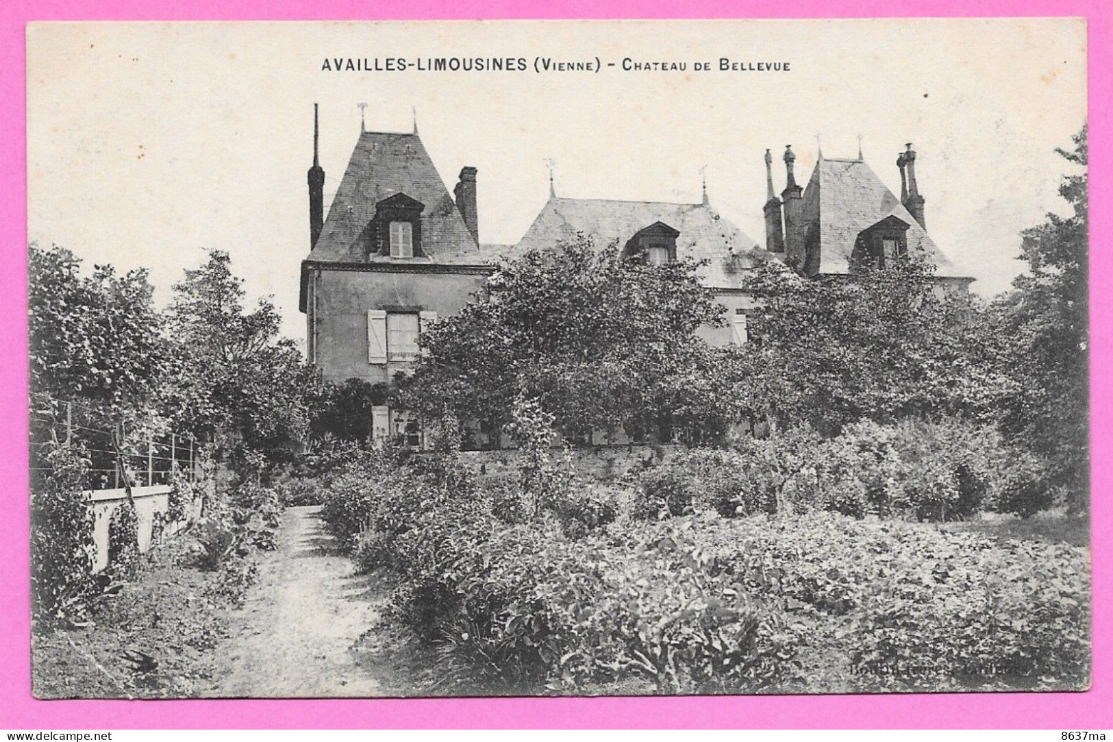 AVAILLES-LIMOUZINE - Chateau De Bellevue - Availles Limouzine
