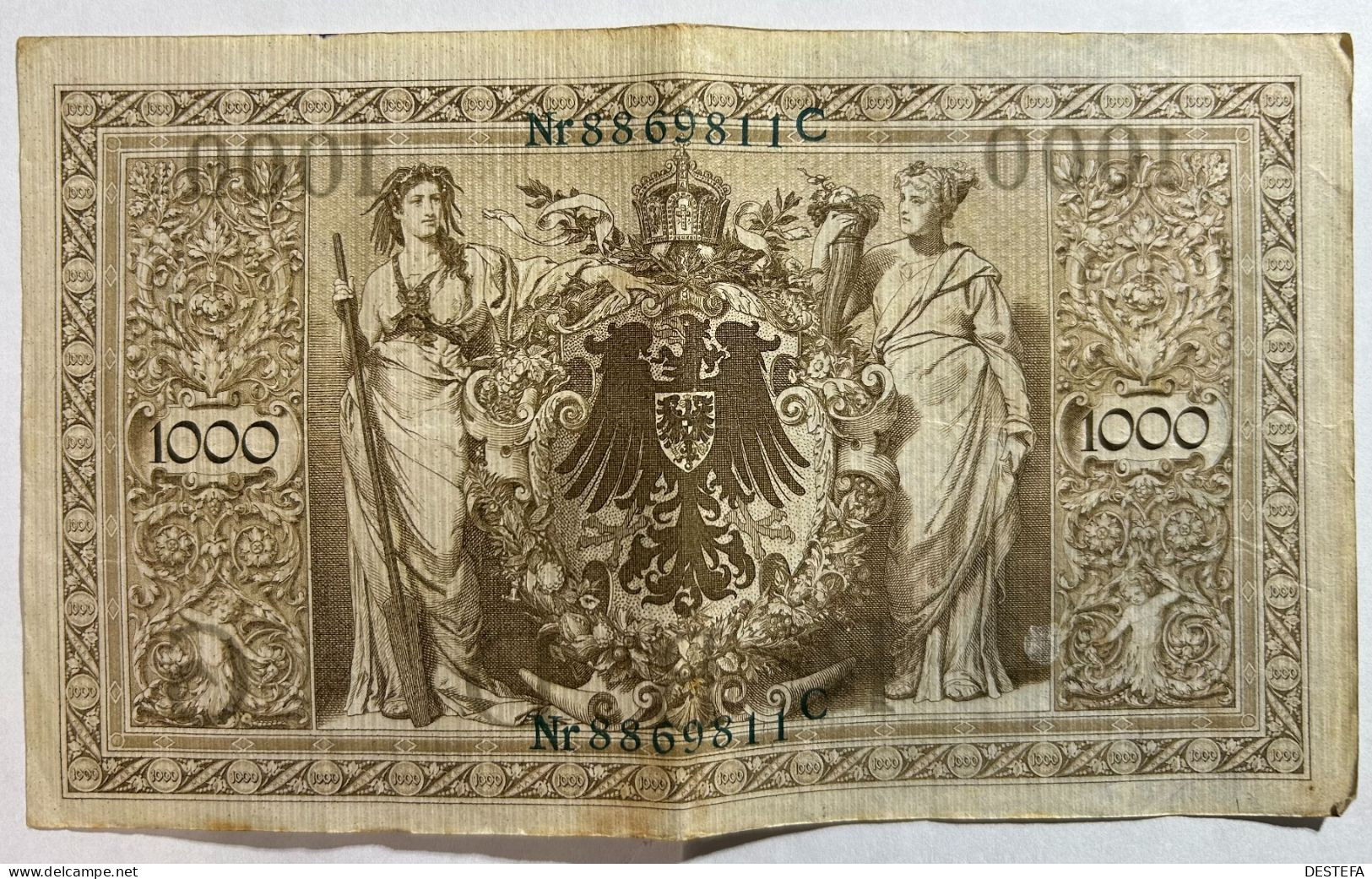 1910. ALEMANIA. 1.000 Marcos - 1000 Mark