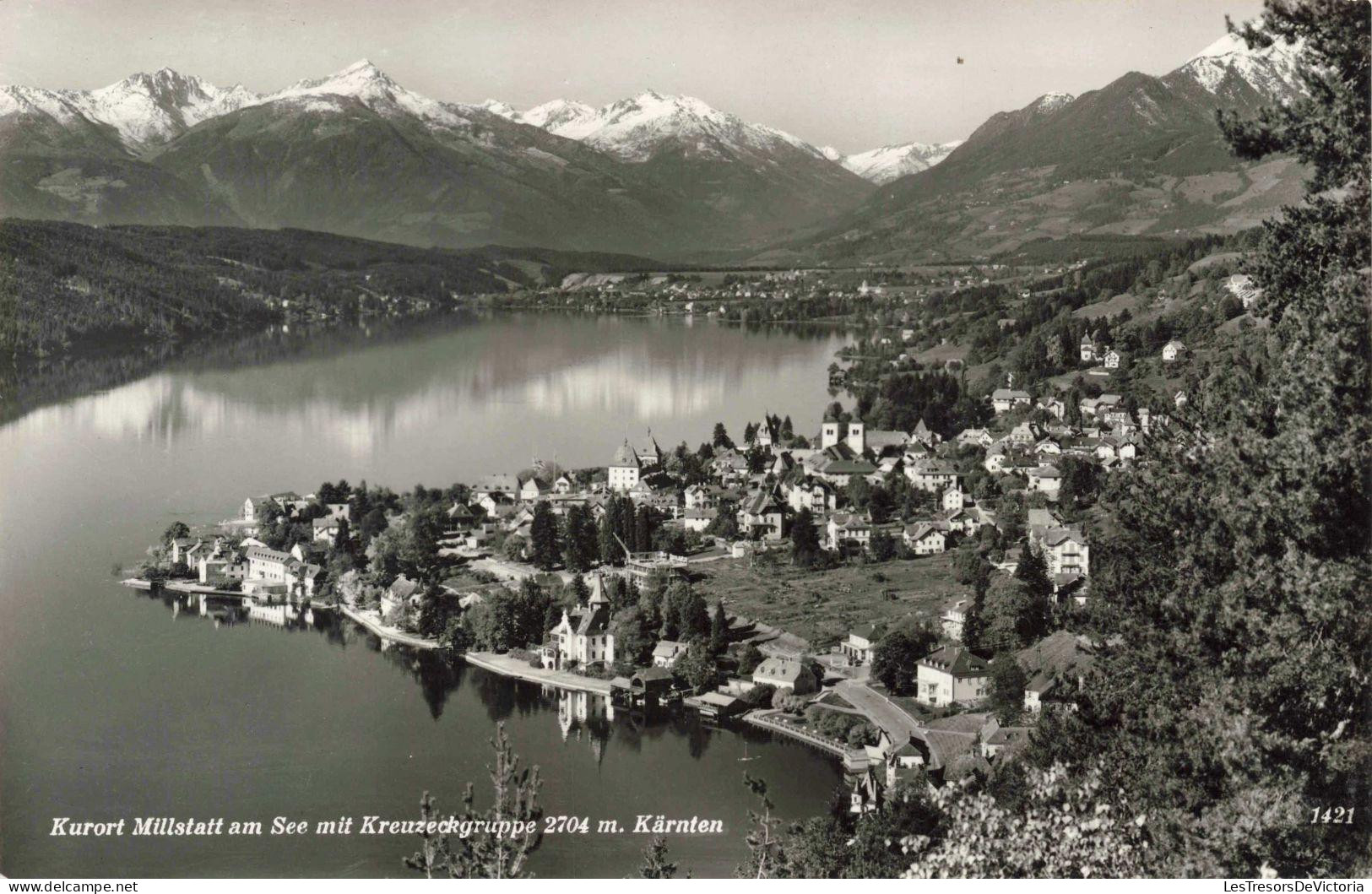 AUTRICHE - Kurort Millstatt Am See Mit Kreuzeckgruppe 2704 M Kärnten - Carte Postale Ancienne - Millstatt