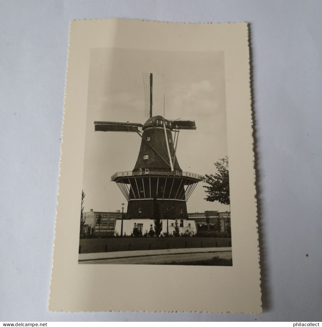 Amsterdam // Molen (Windmill - Moulin - Mühle) Aan De Haarlemmerweg 1956 - Amsterdam