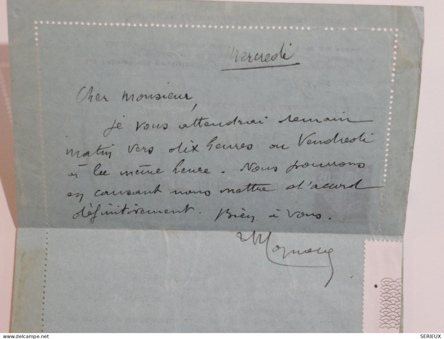 DC17  FRANCE CARTE  PNEUMATIQUE ENV. 1910  A PARIS++ AFF. INTERESSANT+++ - Neumáticos