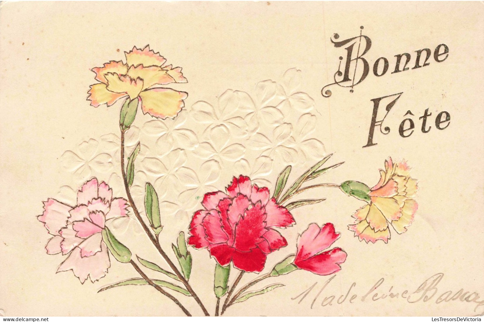 FETES ET VOEUX - Anniversaire - Des Fleurs - Colorisé - Carte Postale Ancienne - Compleanni