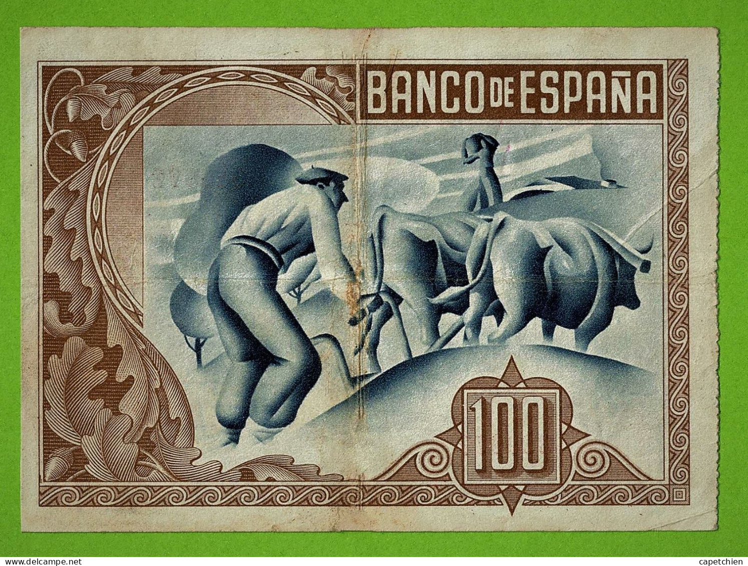 ESPAGNE / POR EL BANCO DE VIZCAYA / 100 PESETAS / 1 JANVIER 1937 - 100 Peseten