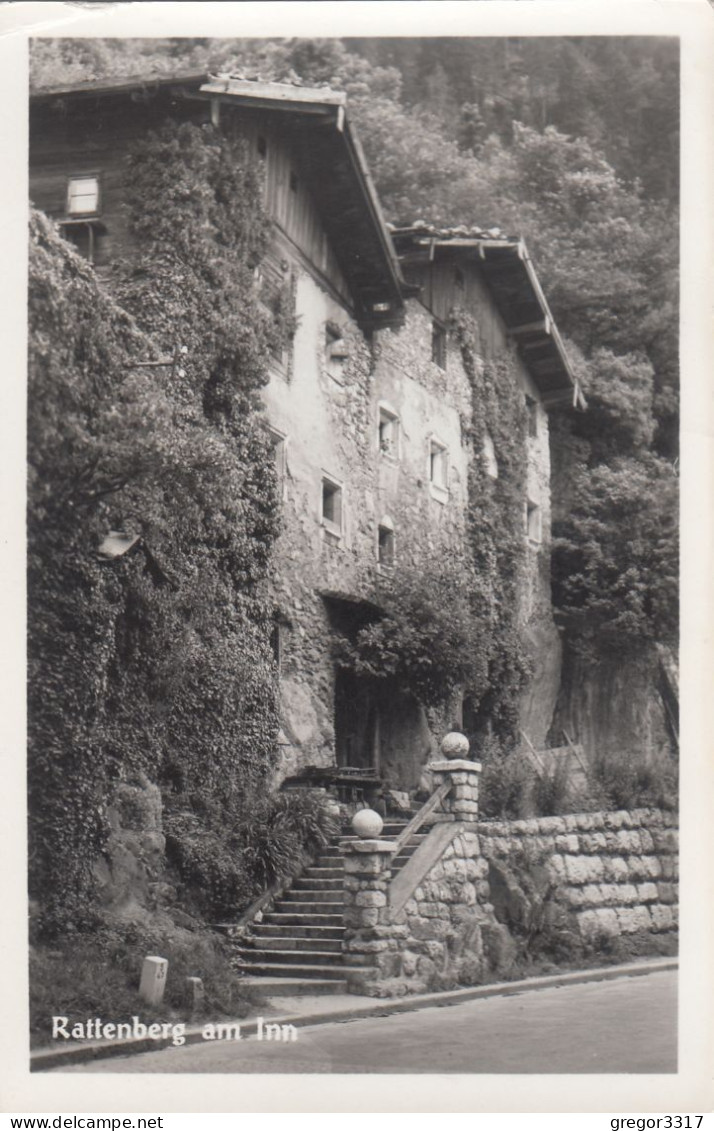 D6025) RATTENBERG Am INN - Tolle FOTO AK - Altes HAUS 1955 - Rattenberg