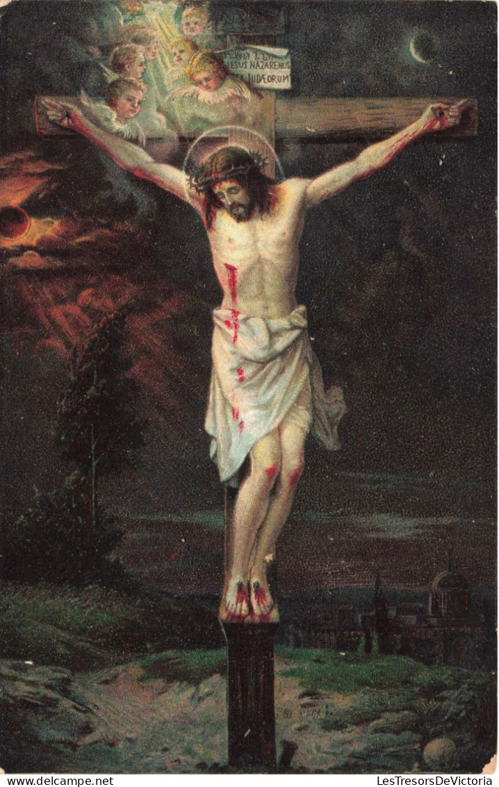 RELIGION - Christianisme - Jésus - Crucifixion  - Carte Postale Ancienne - Jésus