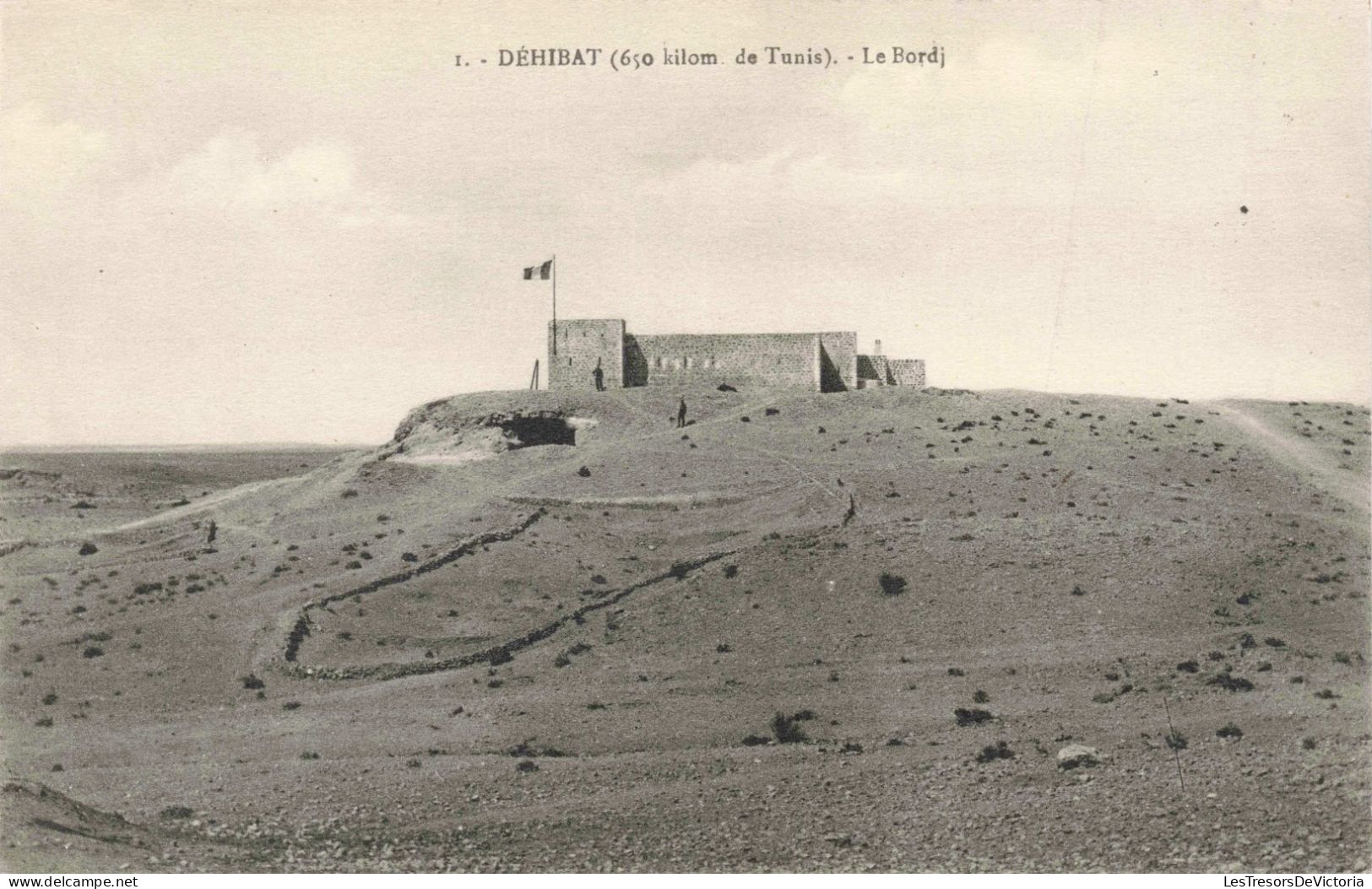 TUNISIE - Dehibat - Le Bordj - Carte Postale Ancienne - Sonstige & Ohne Zuordnung