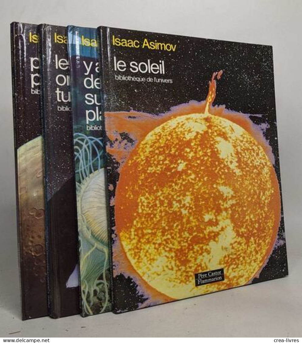 Lot De 4 Ouvrages D'Isaac Asimov: Pluton: Une Planète Double? / Les Comètes Ont-elles Tué Les Dinosaures? / Y'a-t-il De - Sciences