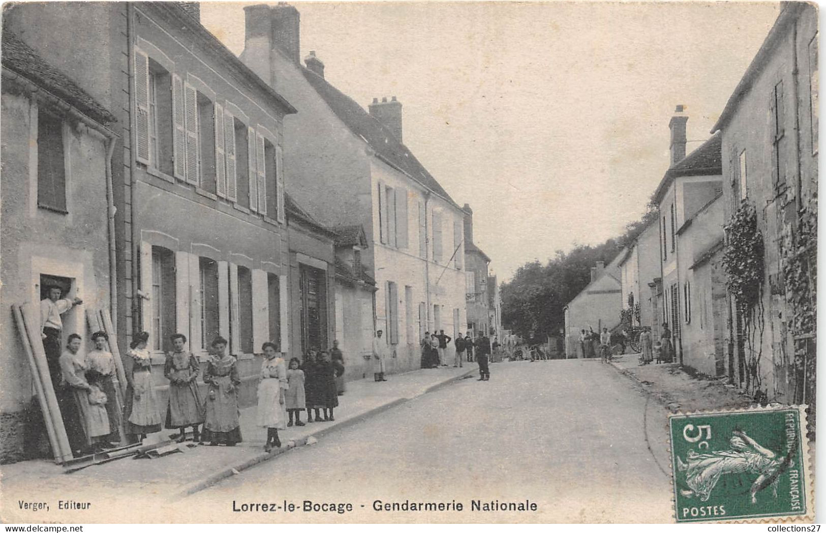 77-LORREZ-LE-BOCAGE- GENDARMERIE NATIONALE - Lorrez Le Bocage Preaux