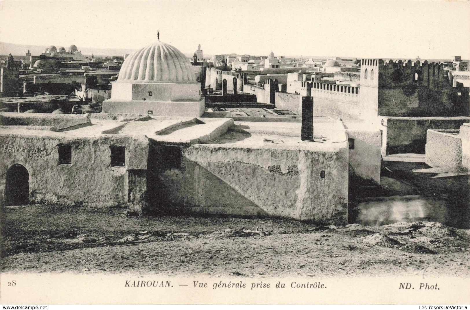 TUNISIE - Kairouan - Vue Générale Prise Du Contrôle - Carte Postale Ancienne - Tunisia