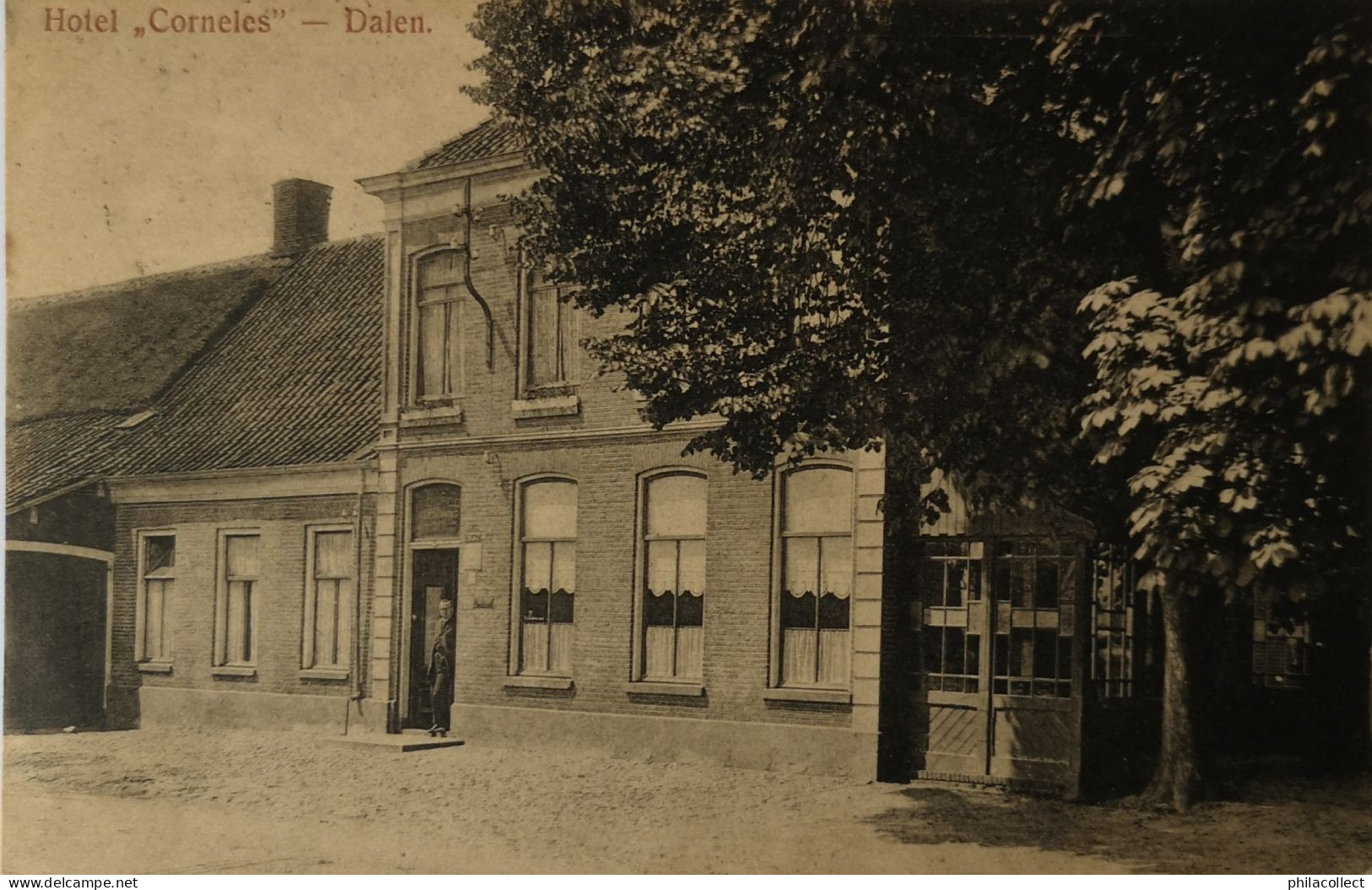 Dalen (Dr.) Hotel Corneles 1922 Topkaart - Otros & Sin Clasificación