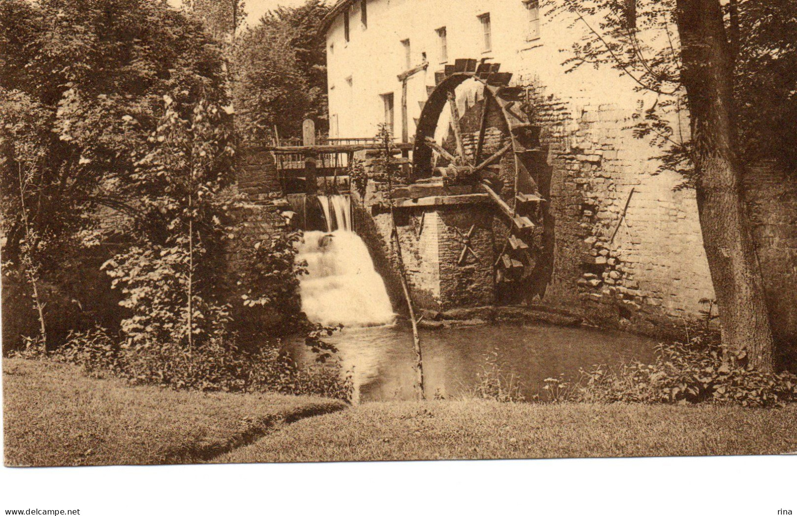 Grimberghen Tommenmoolen Gelopen Kaart - Grimbergen