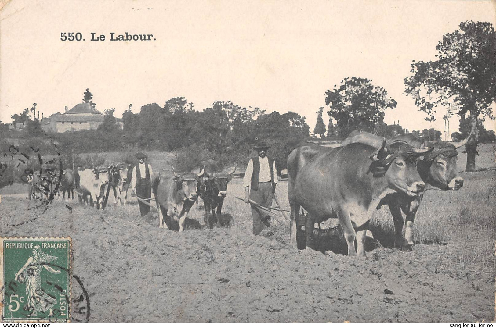 CPA AGRICULTURE / LE LABOUR - Sonstige & Ohne Zuordnung