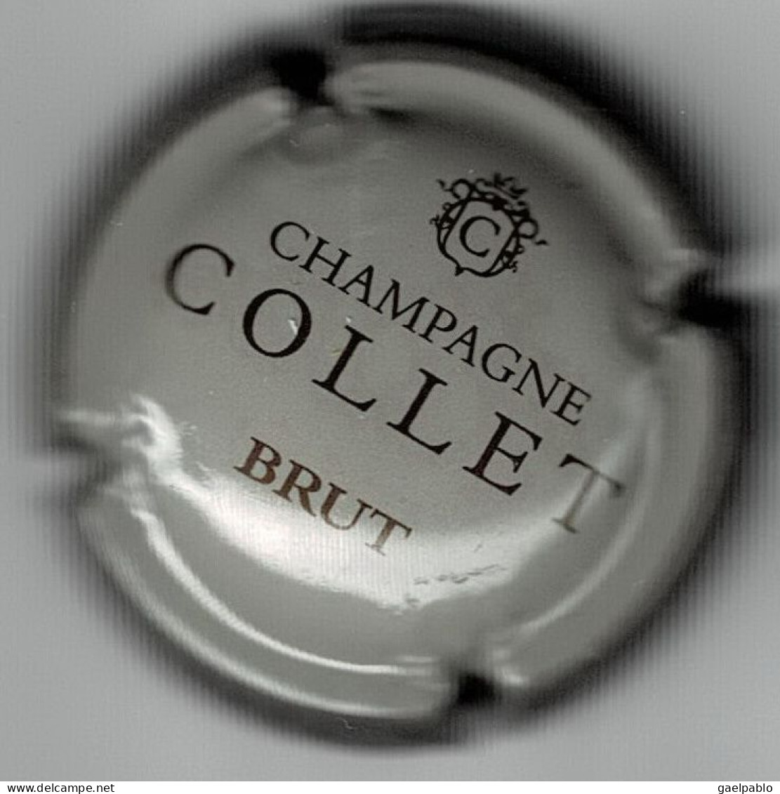 COLLET  N° 5f  Lambert - Tome 1  88/7  BRUT  Gris , Contour Gris Foncé - De Castellane