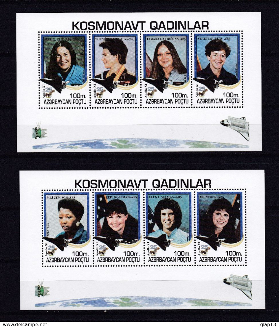 AZERBAIDJAN 1995 TIMBRE N°202/09 NEUF** MISSION APOLLO XI - Azerbeidzjan