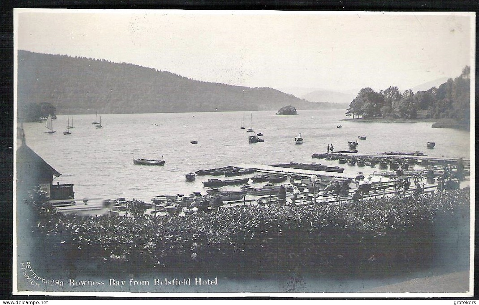 WINDERMERE Bowness Bay Seen From Belsfield Hotel ± 1920 - Windermere