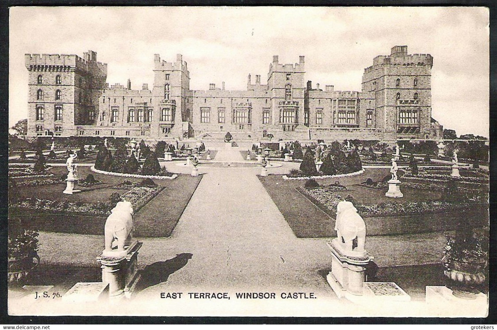 WINDSOR CASTLE East Terrace ± 1910 - Windsor Castle