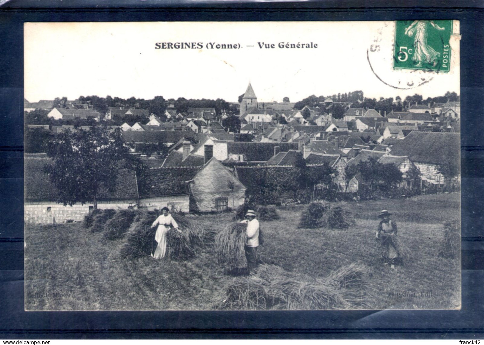 89. Sergines. Vue Générale - Sergines