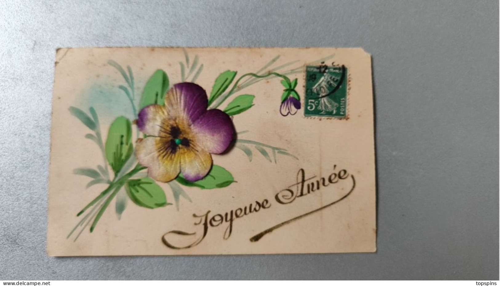 JOLI LOT 11 CARTES POSTALES CP  ANNEES 1900 FANTAISIE PENSEE BONNE ANNEE DENTELLES BRODERIE TBE - Collections & Lots