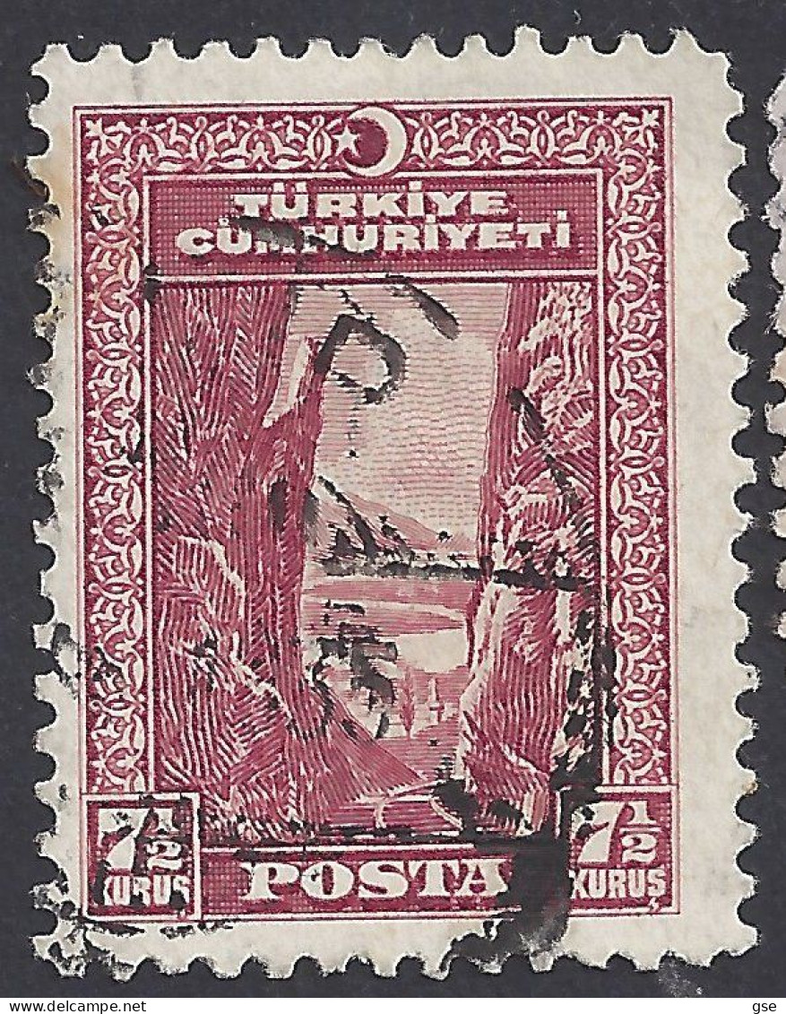 TURCHIA 1930 - Yvert 760° - Vedute | - Used Stamps