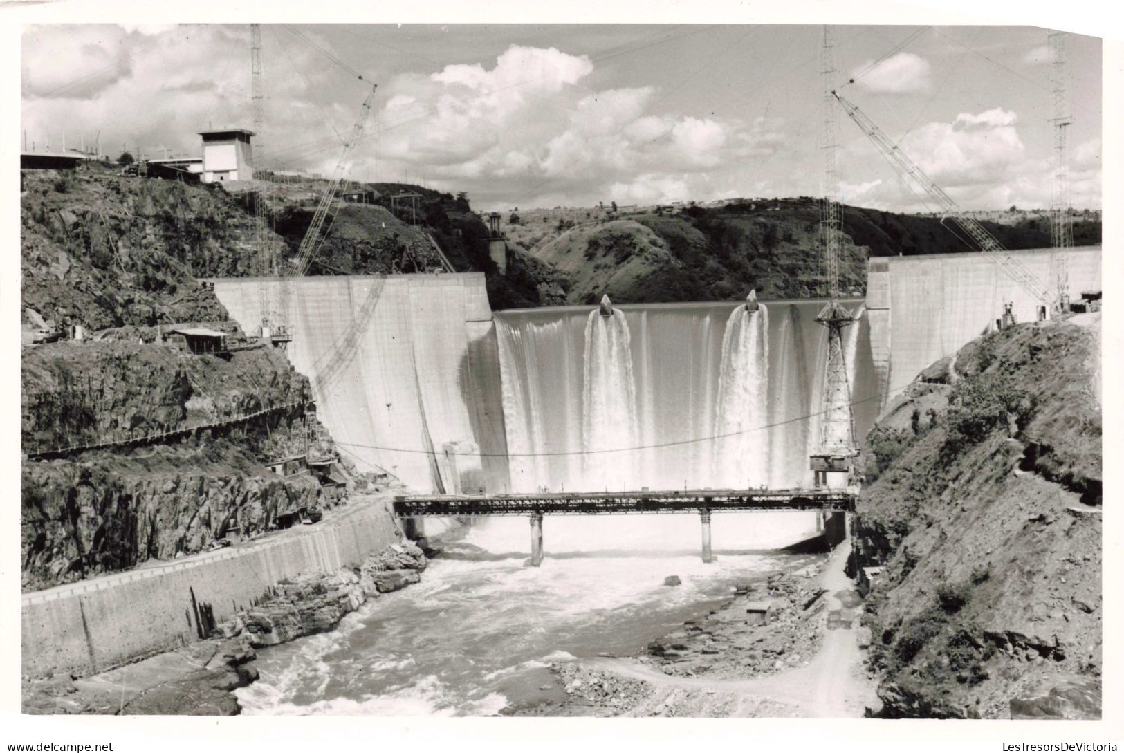 Photographie - Barrage De Cambambe  - Angola - Dim 11/18 Cm - Africa