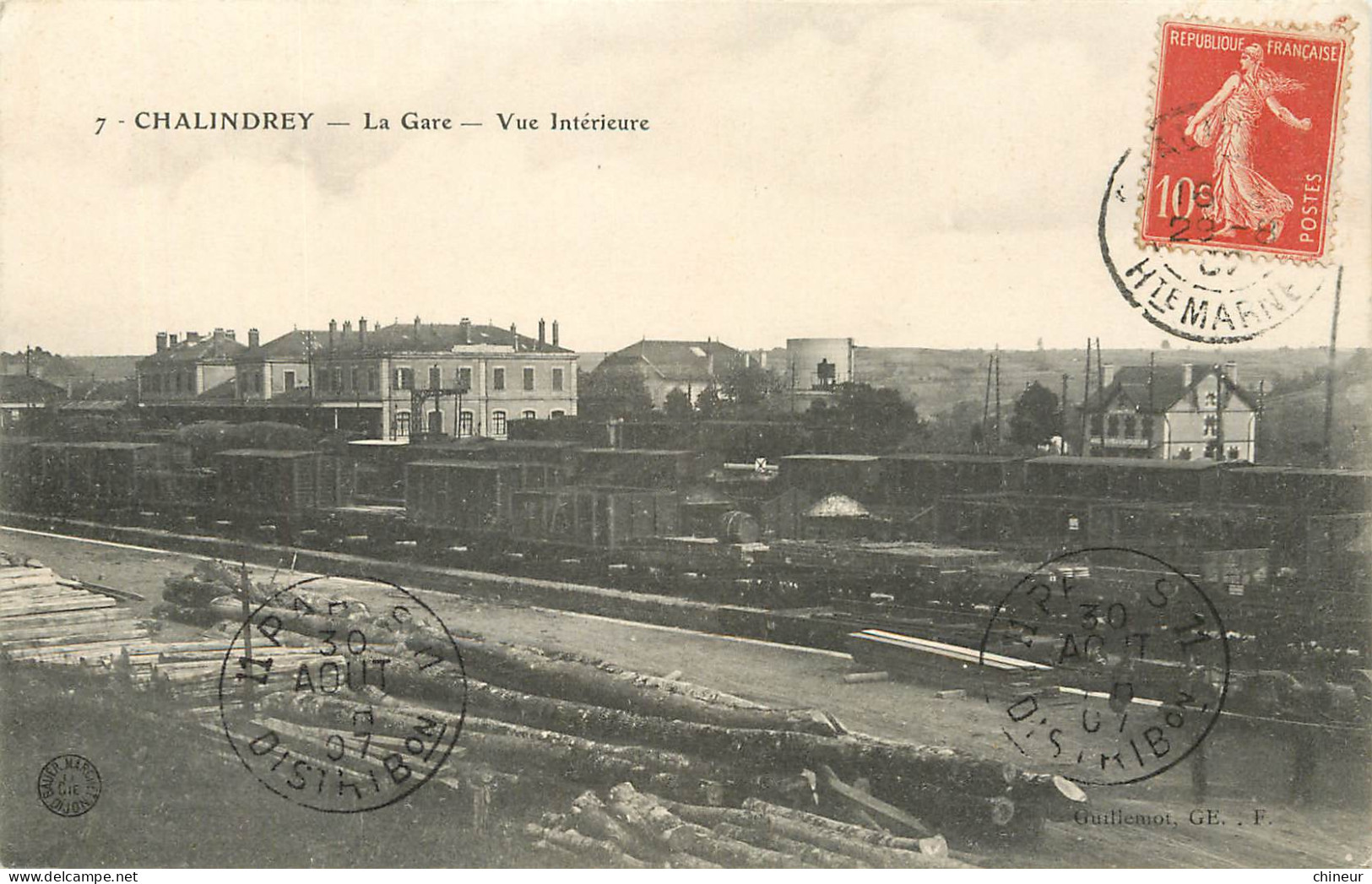 CHALINDREY LA GARE VUE INTERIEURE - Chalindrey