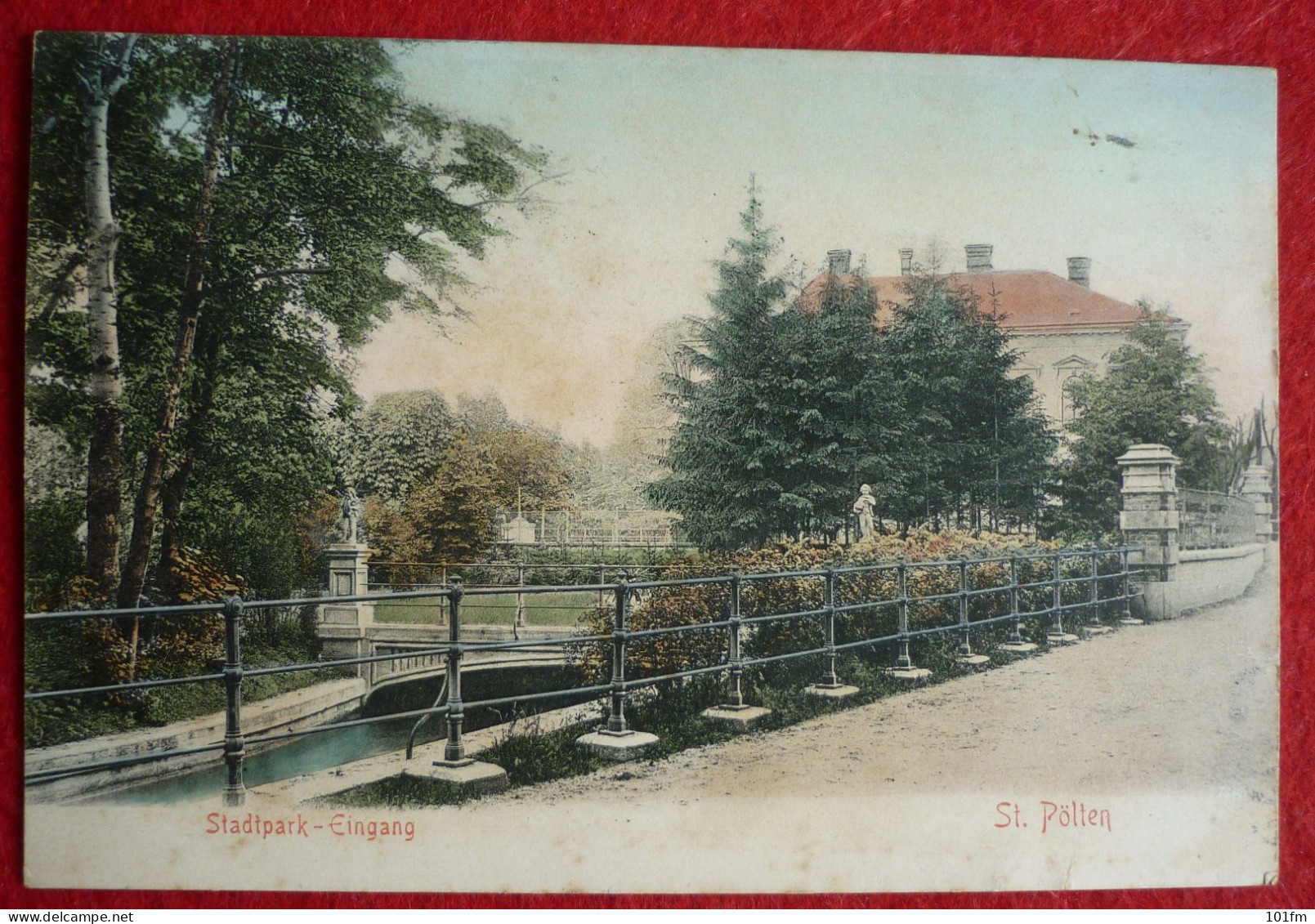 AUSTRIA - St. Pölten STADTPARK - EINGANG - St. Pölten