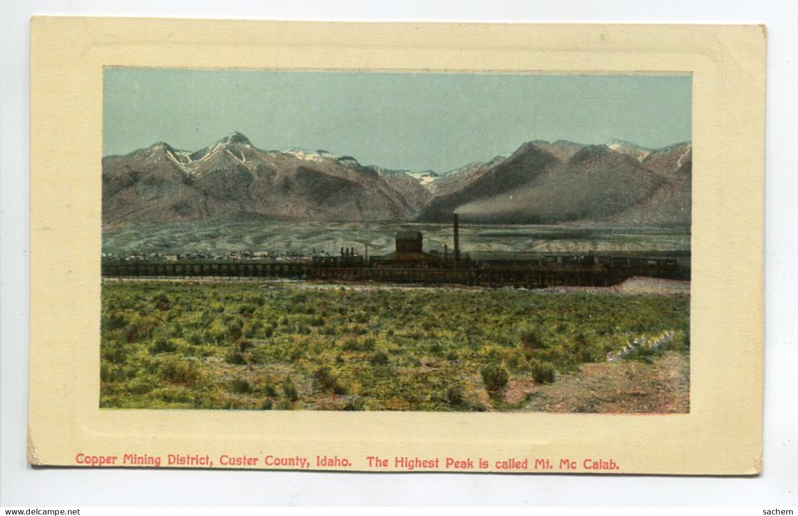 ETATS UNIS  Copper Mining District Custer Country  écrite     D10 2023 - Autres & Non Classés