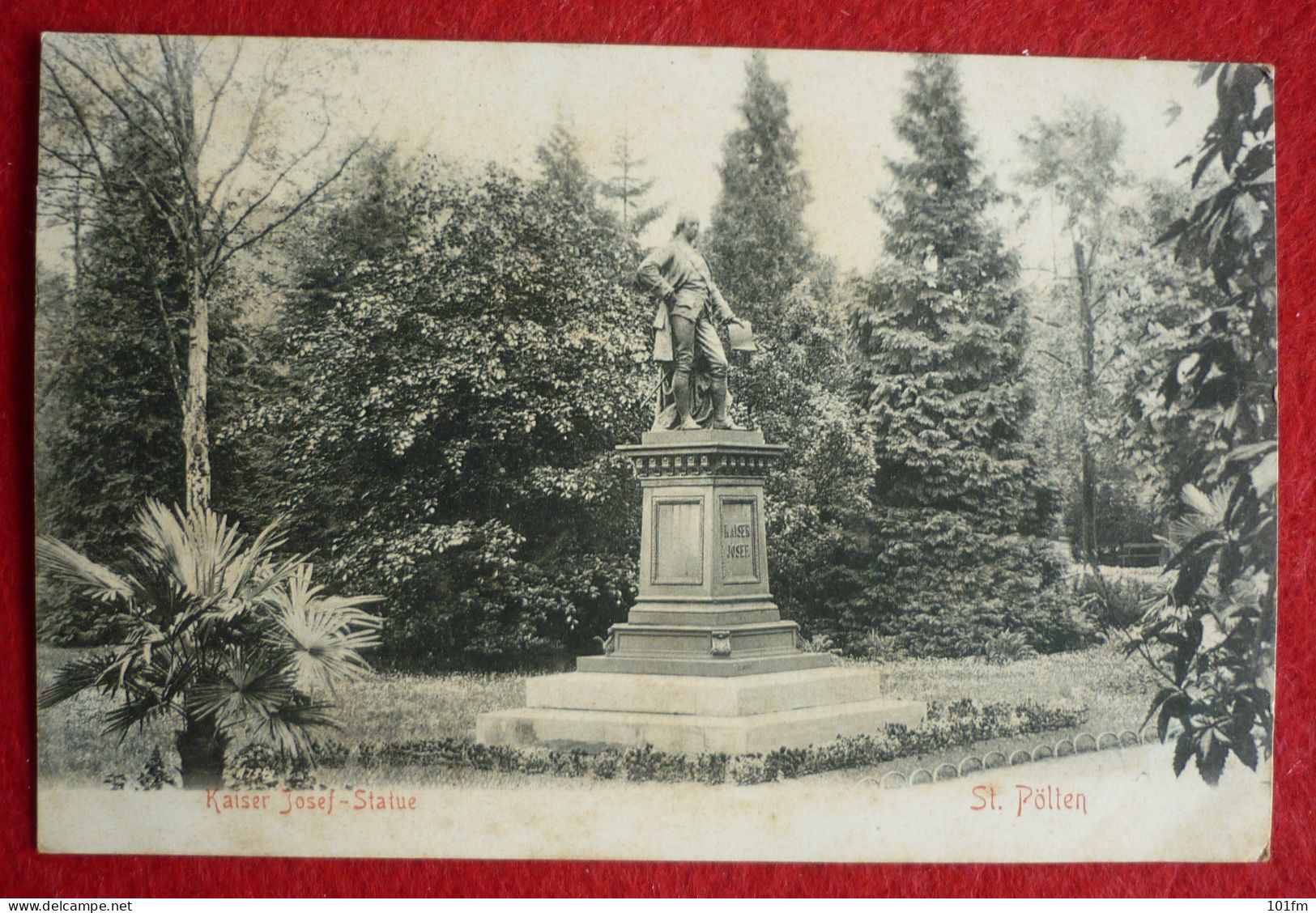 AUSTRIA - St. Pölten KAISER JOSEF-STATUE - St. Pölten