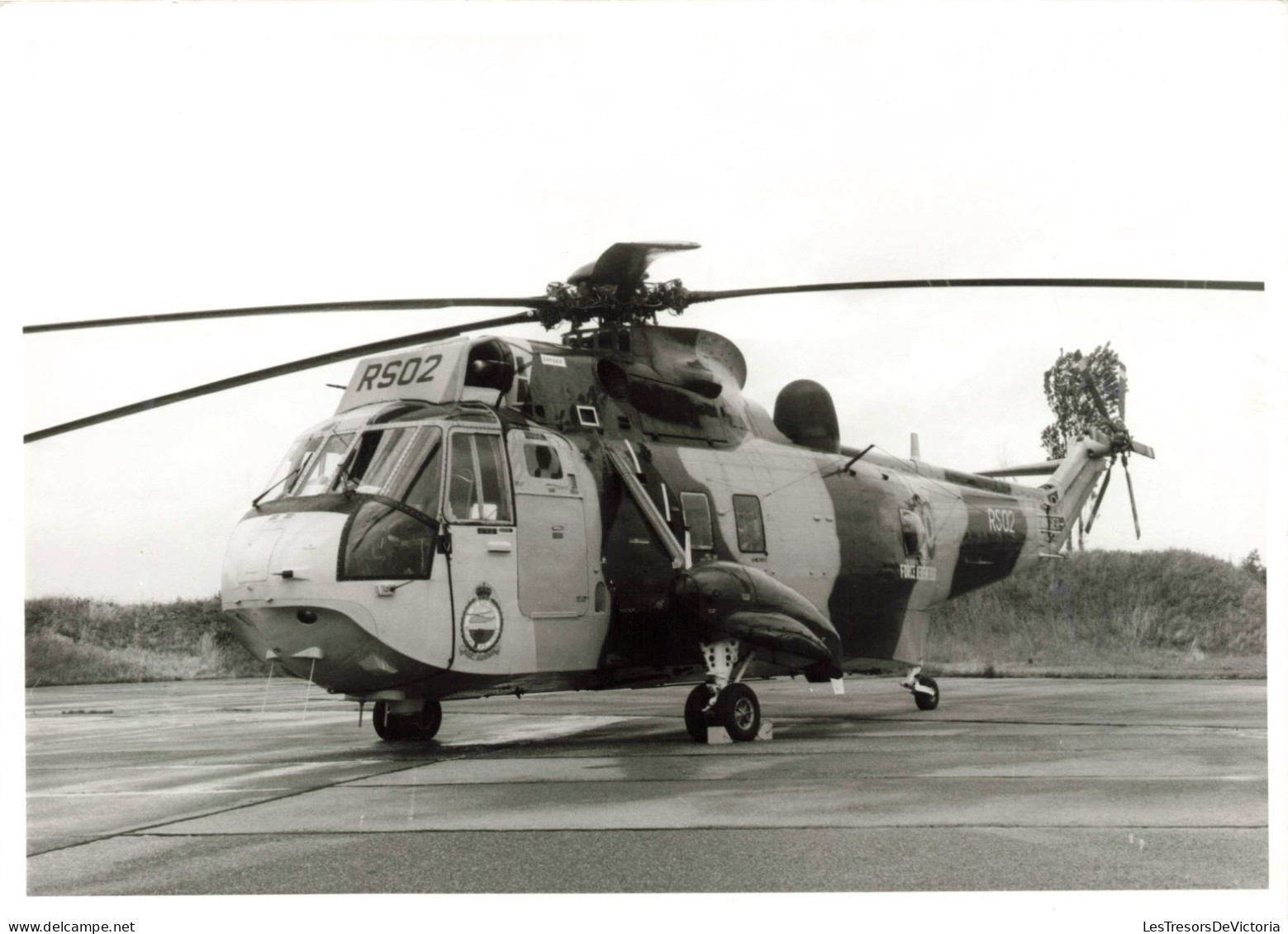 Photographie - Aviation - Hélicoptère Militaire - Dim 11/18 Cm - Aviation