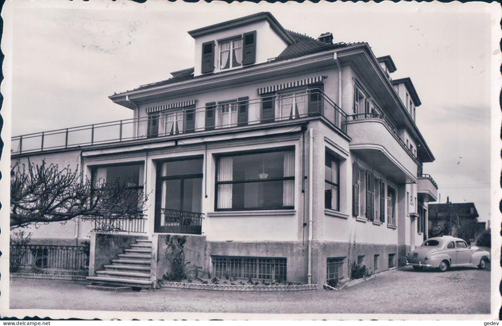 St Sulpice Vaud, Hôtel Du Léman, Par Avion Pour Montréal (47142) - Saint-Sulpice