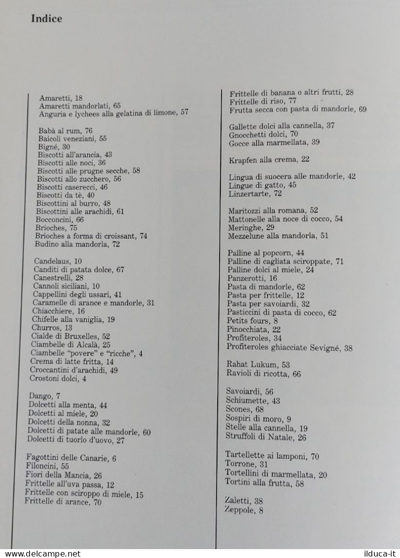 47519 Lb5 Piccola Pasticceria; Ricette E Consigli Di Buona Cucina - Stock 1988 - Huis En Keuken