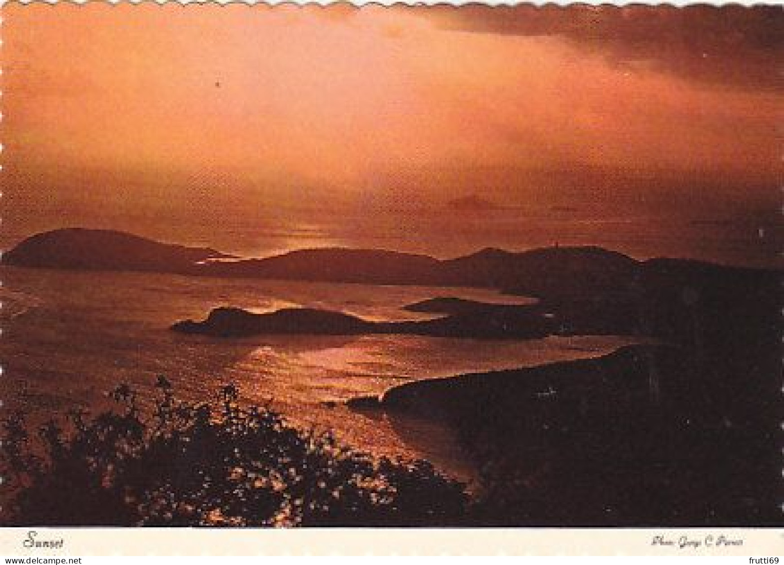 AK 171350 U.S. VIRGIN ILANDS - St. Thomas - Sunset - Isole Vergini Americane