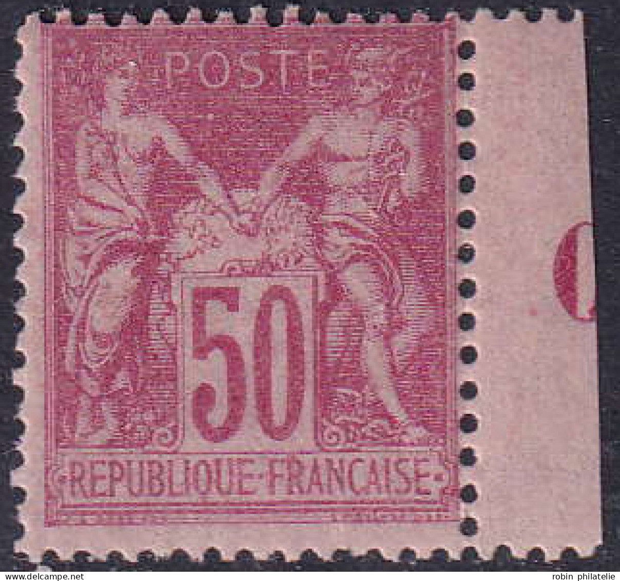 France N°104 50c Rose Bdf Qualité:** - 1898-1900 Sage (Type III)
