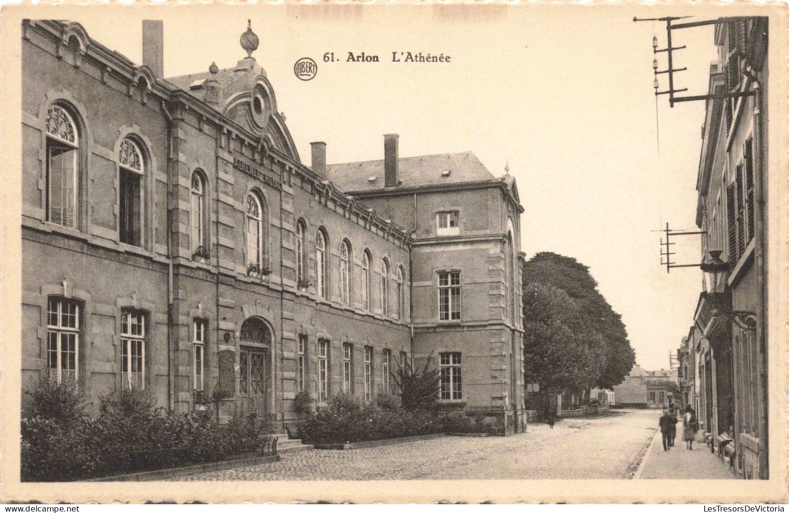 BELGIQUE - Arlon - L'Athénée - Carte Postale Ancienne - Arlon