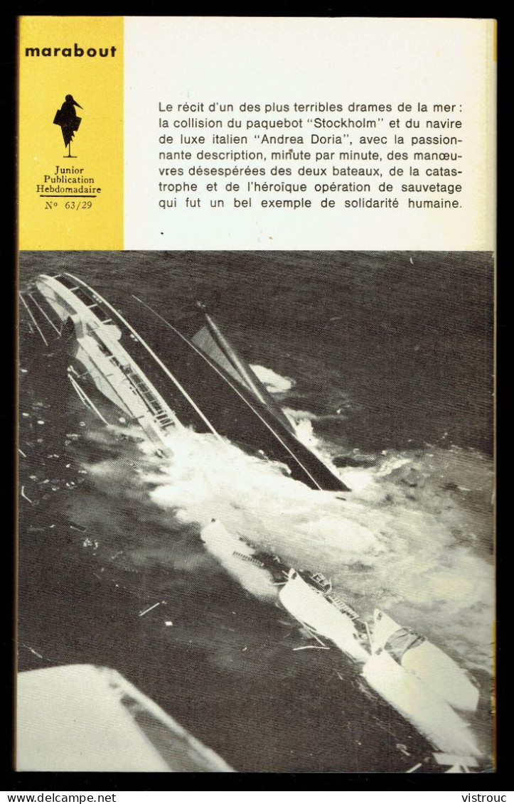 "Le Drame De L'Andrea Doria", Par Alwin MOSCOW - MJ N° 253 - Récit - 1963. - Marabout Junior